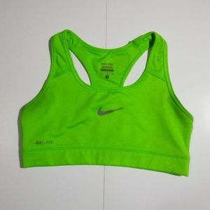 Nike Pro Highlighter Green Women Size Small